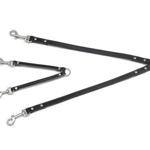 Karlie RONDO Koppel - Schwarz - 12 mm, 30 cm