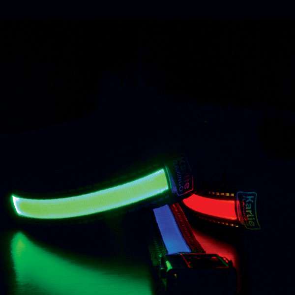 Karlie Flamingo oLED Halsband mit USB Ladegerät - Pink - 58,5 - 65 cm – Bild 3