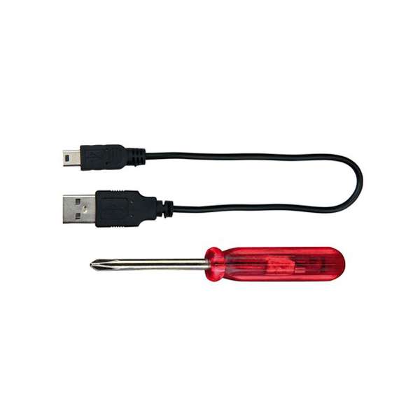 Trixie Flash Leuchtring USB Orange - XS-S – Bild 3