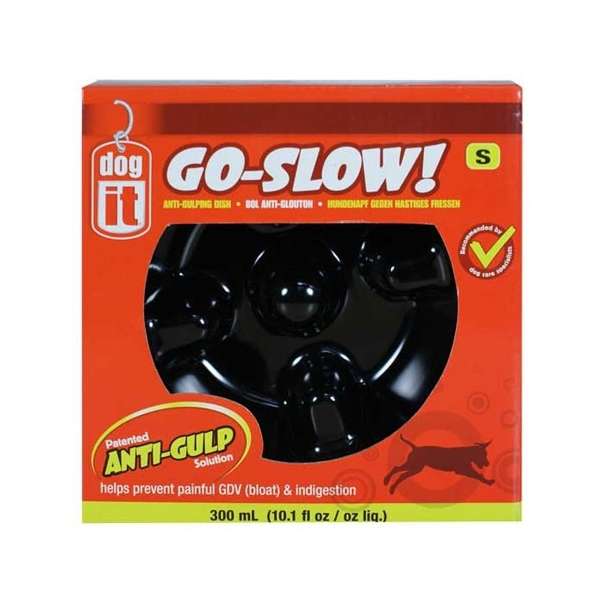 DOGIT Go-Slow Anti-Schling-Napf Schwarz 600 ml – Bild 4