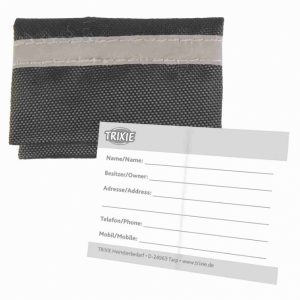 Karlie RONDO Halsband mit Ziernieten - Rot - 32cm / 10mm